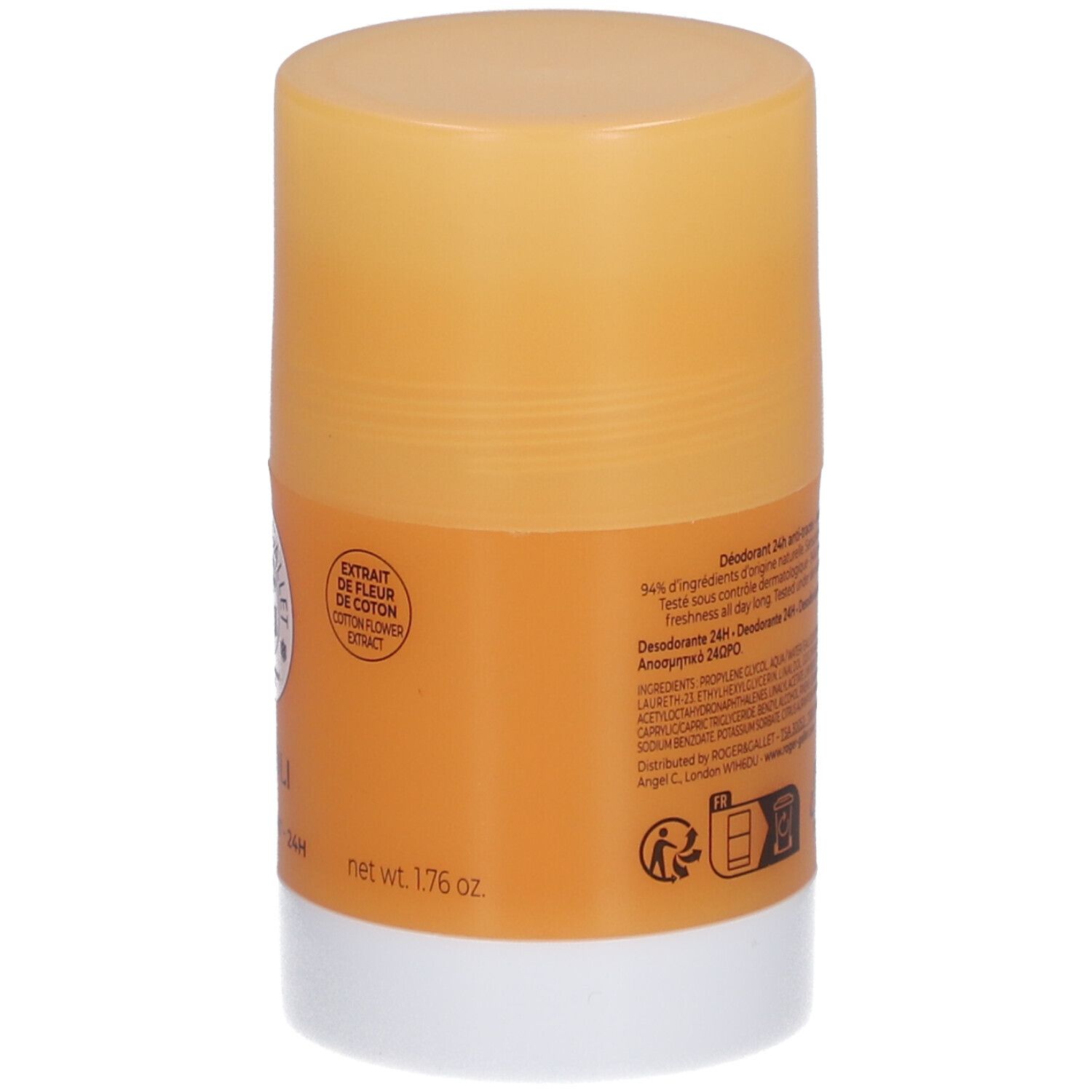 Roger&Gallet Neroli Deodorant Stick 24H