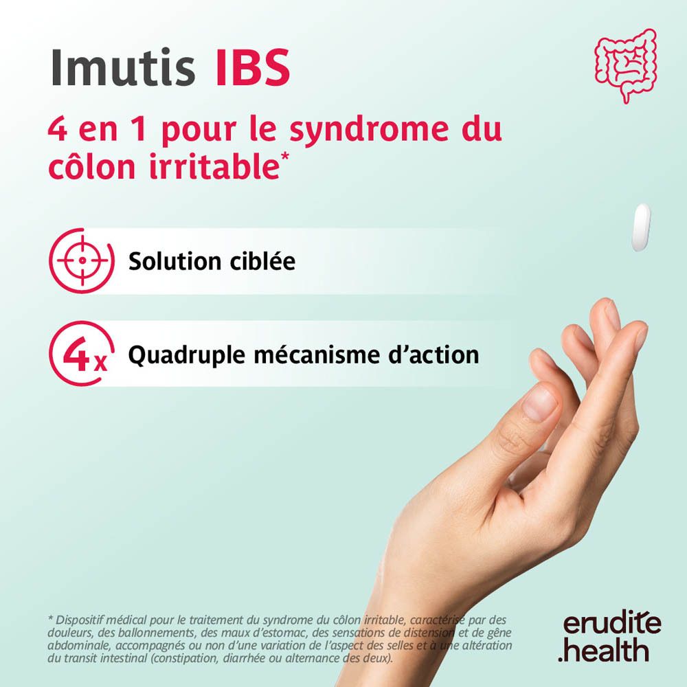 Femme se tenant la poitrine à cause de brûlures d'estomac ; instructions d'utilisation des comprimés.