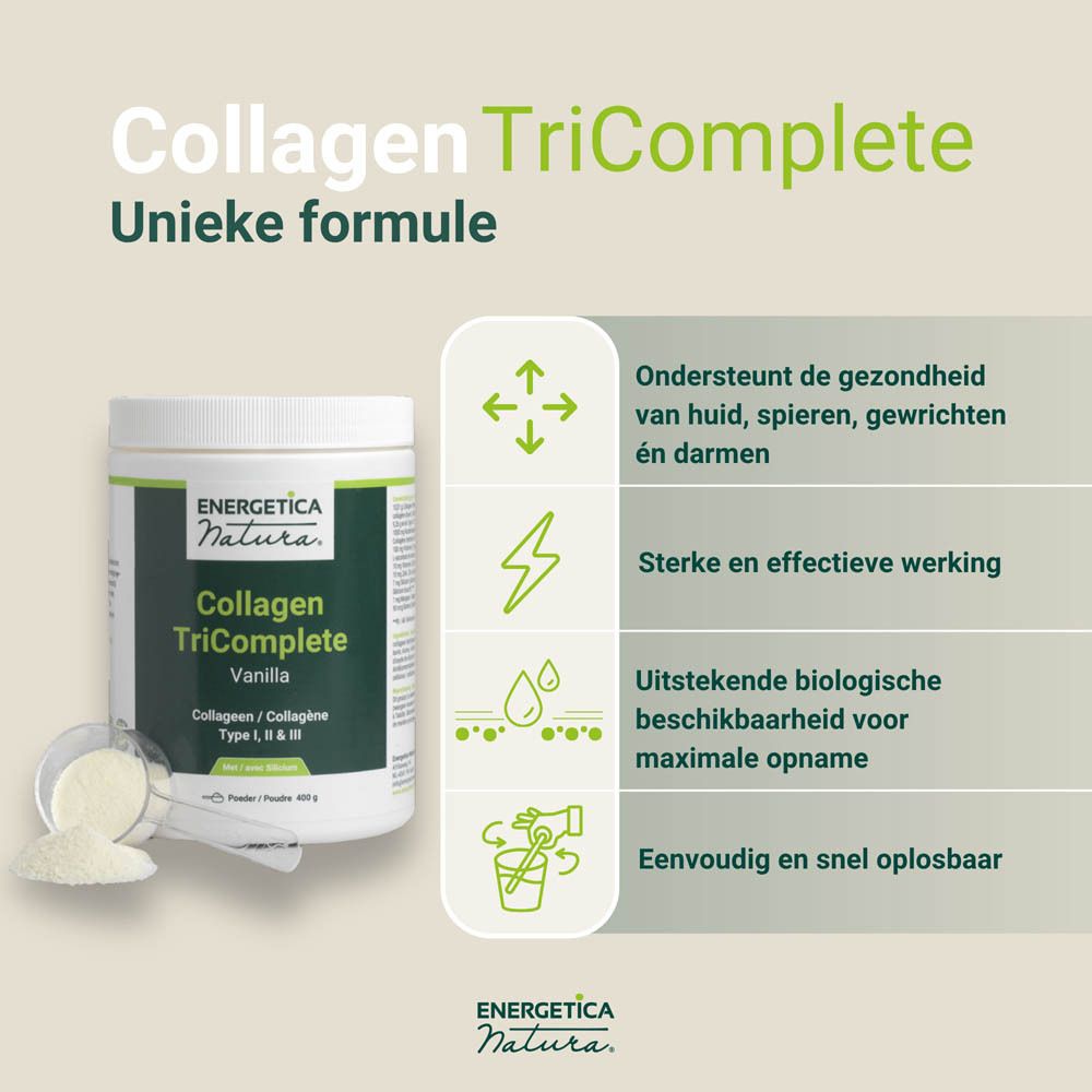 Energetica Natura® Collagen TriComplete Vanille