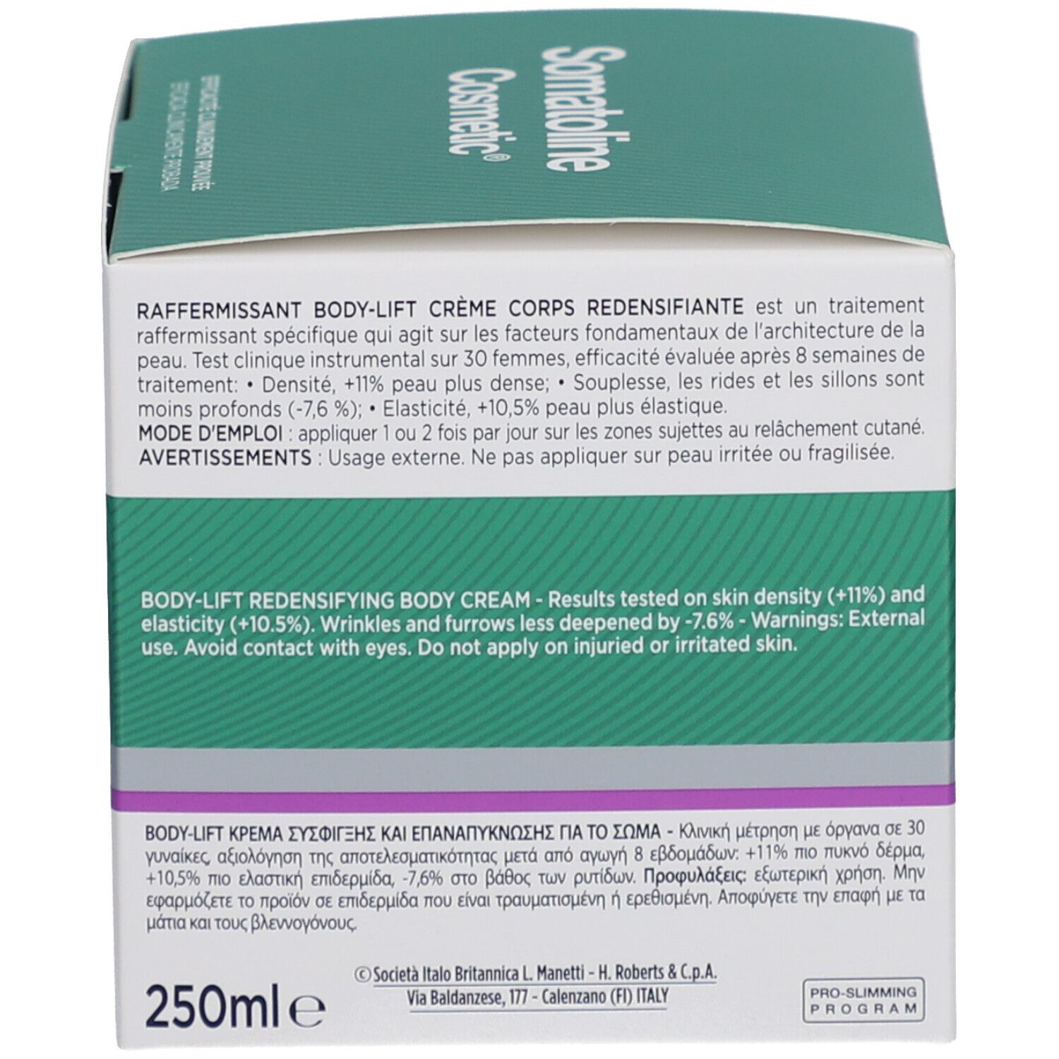Somatoline Cosmetic Body Lift Creme Corps