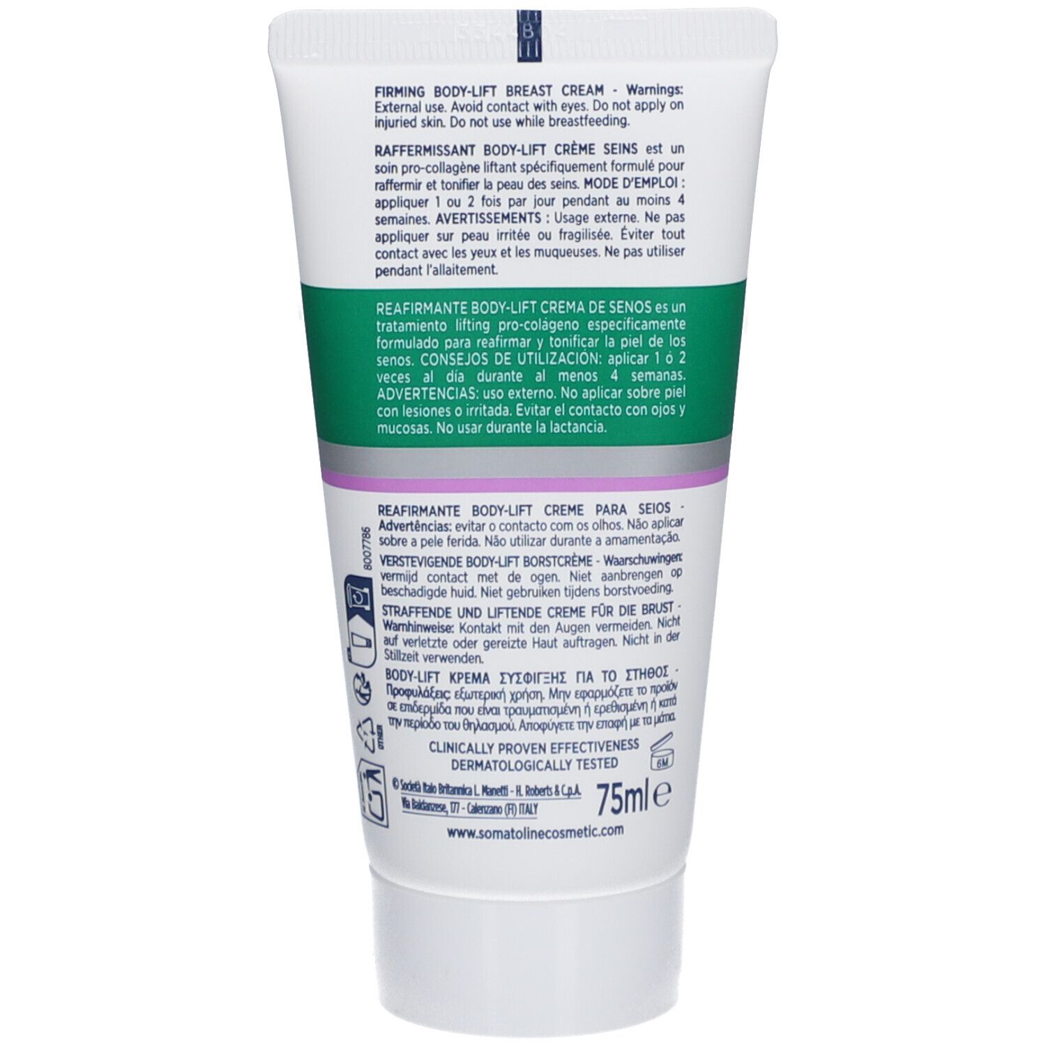 Somatoline Cosmetic Body Lift Crème Decolleté