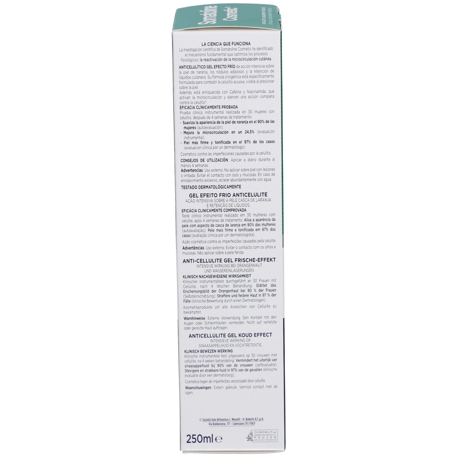 Somatoline Cosmetic Anti-cellulite Gel Cryoactif
