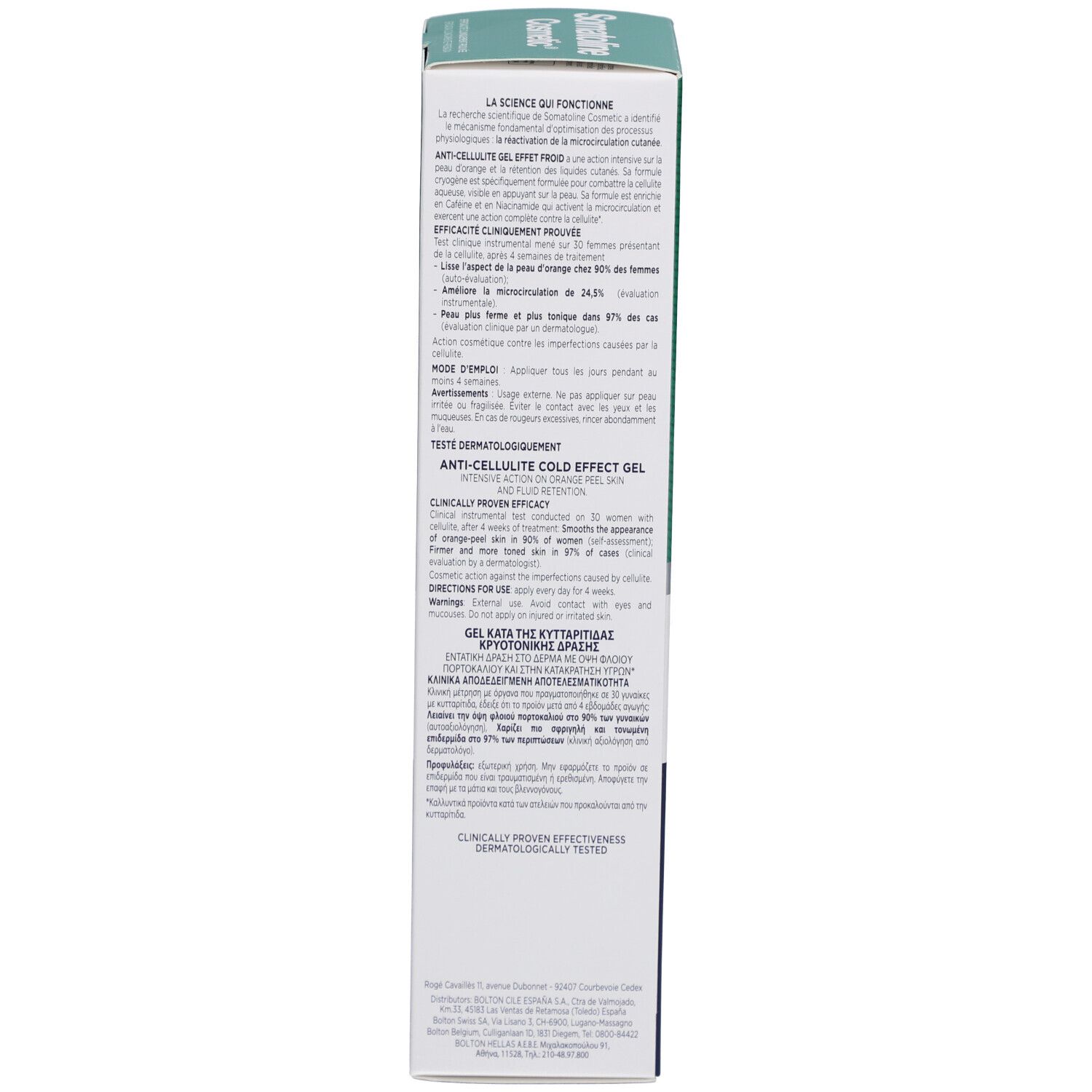 Somatoline Cosmetic Anti-cellulite Gel Cryoactif