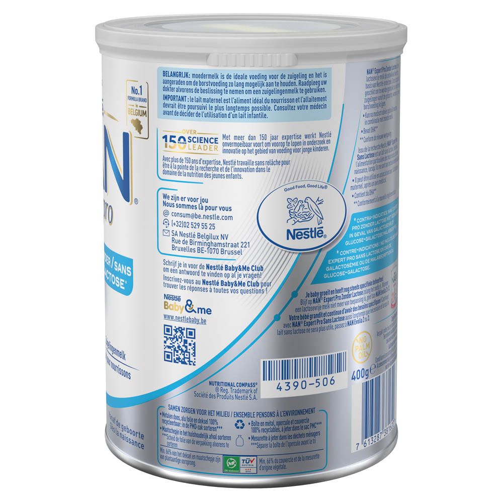 Nestlé® NAN® Expert Pro Sans Lactose