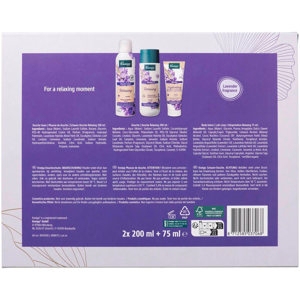 Kneipp Luxe Relaxing Geschenkset