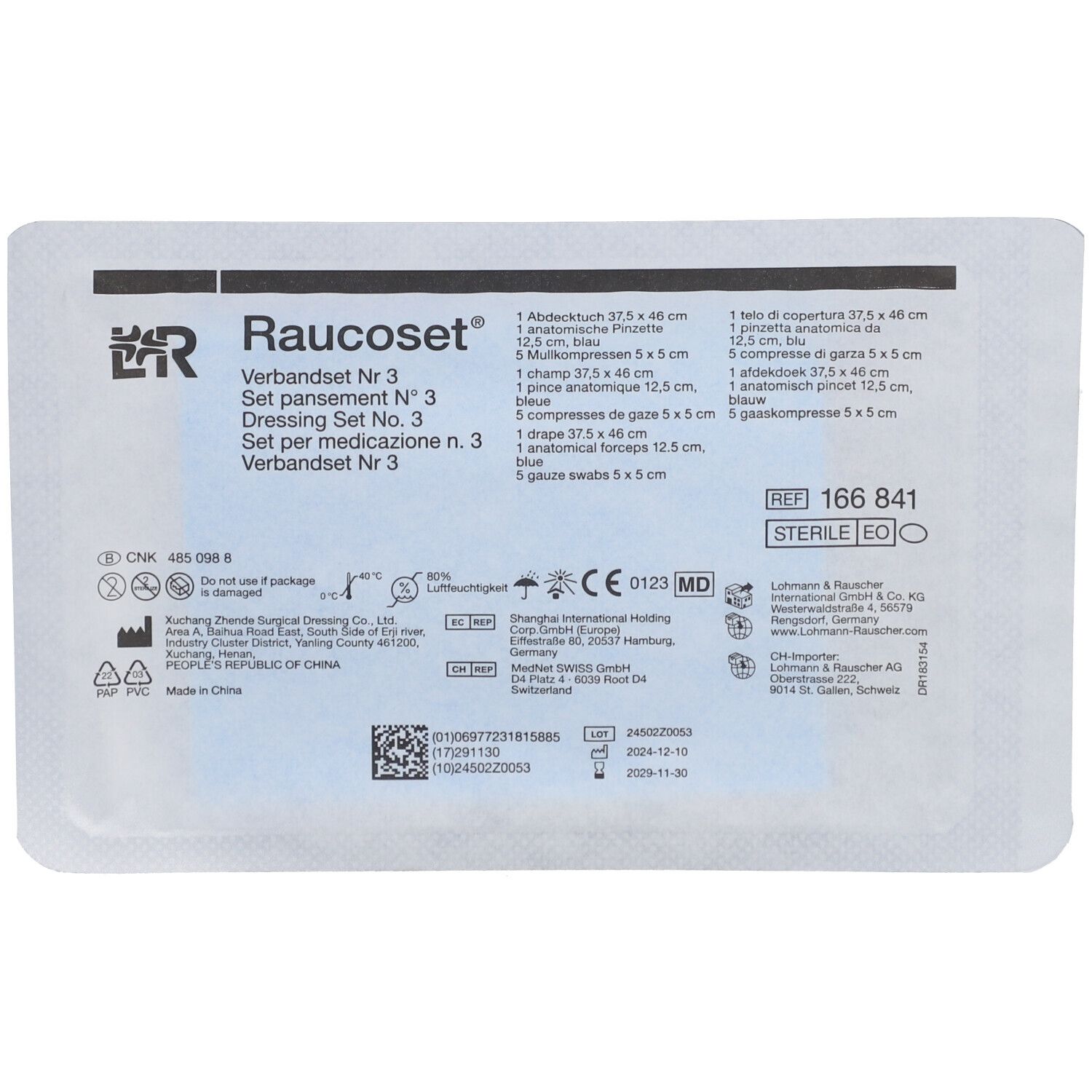Lohmann & RauscherSet de pansement Raucoset N3 R19533-11