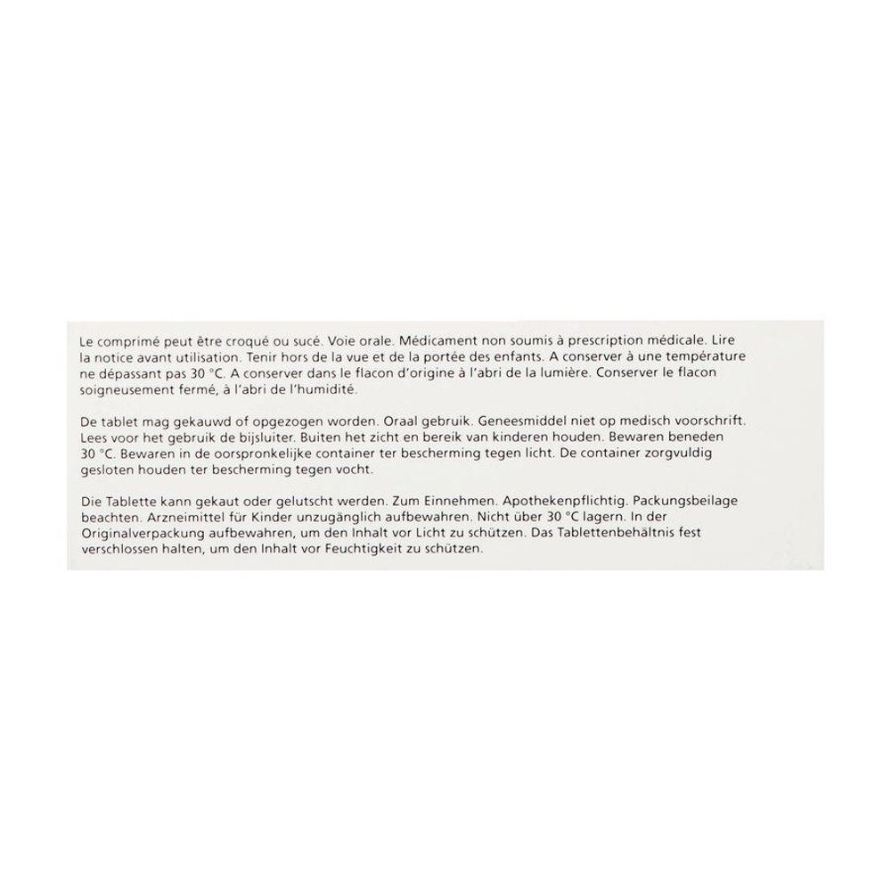 Tekst op witte achtergrond. Bevat informatie over een geneesmiddel, inclusief opslag en gebruik.