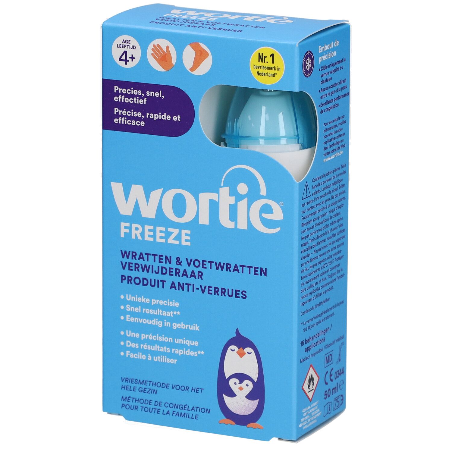 Wortie Freeze Wratten & Voetwratten Verwijderaar