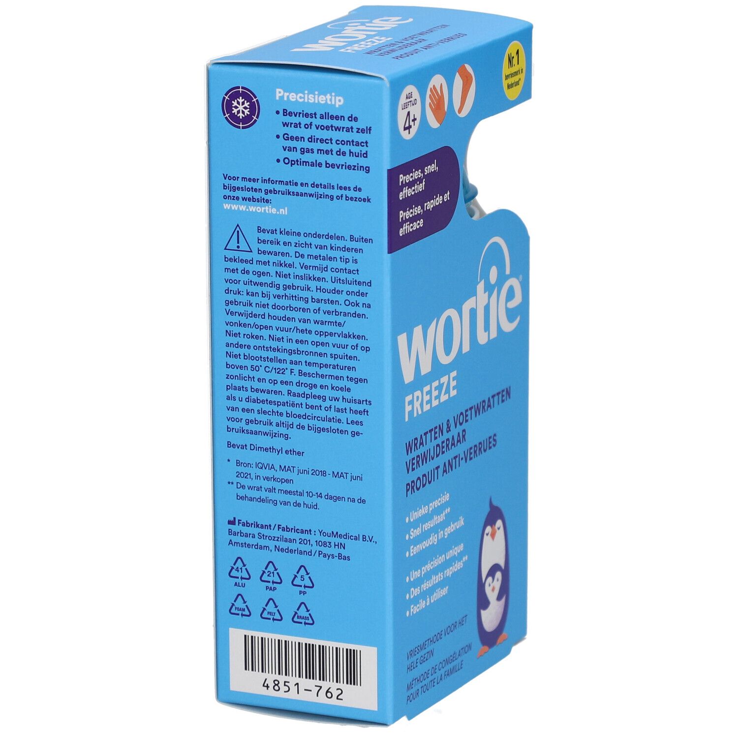 Wortie Freeze Wratten & Voetwratten Verwijderaar