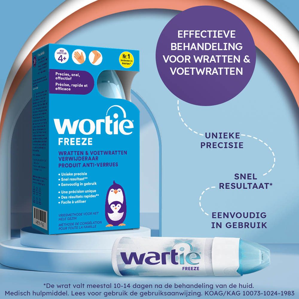 Wortie Freeze Wratten & Voetwratten Verwijderaar