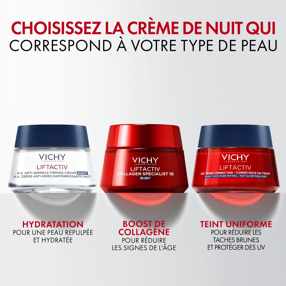 Vichy LIFTACTIV Collagen Specialist 16 Crème de nuit