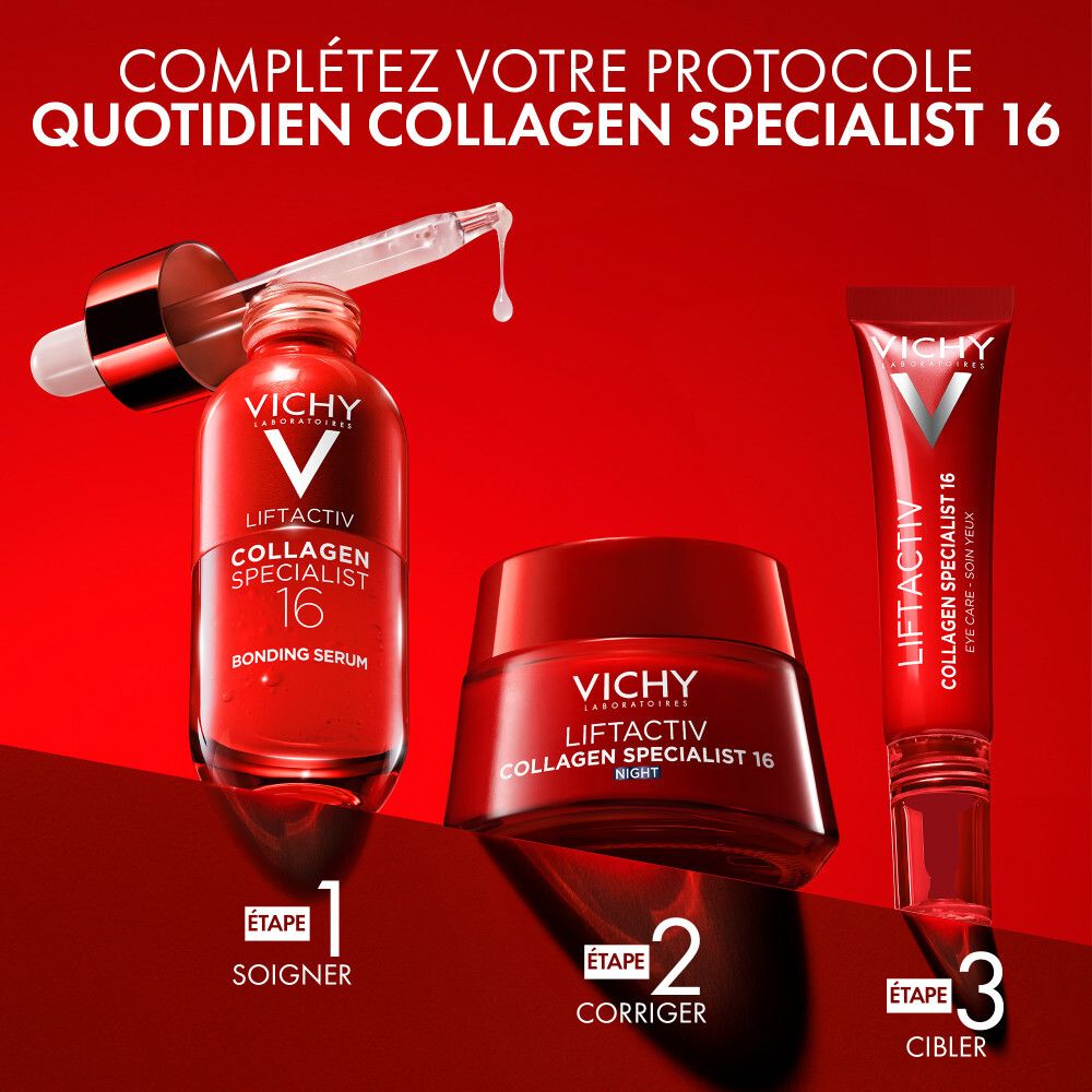 Vichy LIFTACTIV Collagen Specialist 16 Crème de nuit