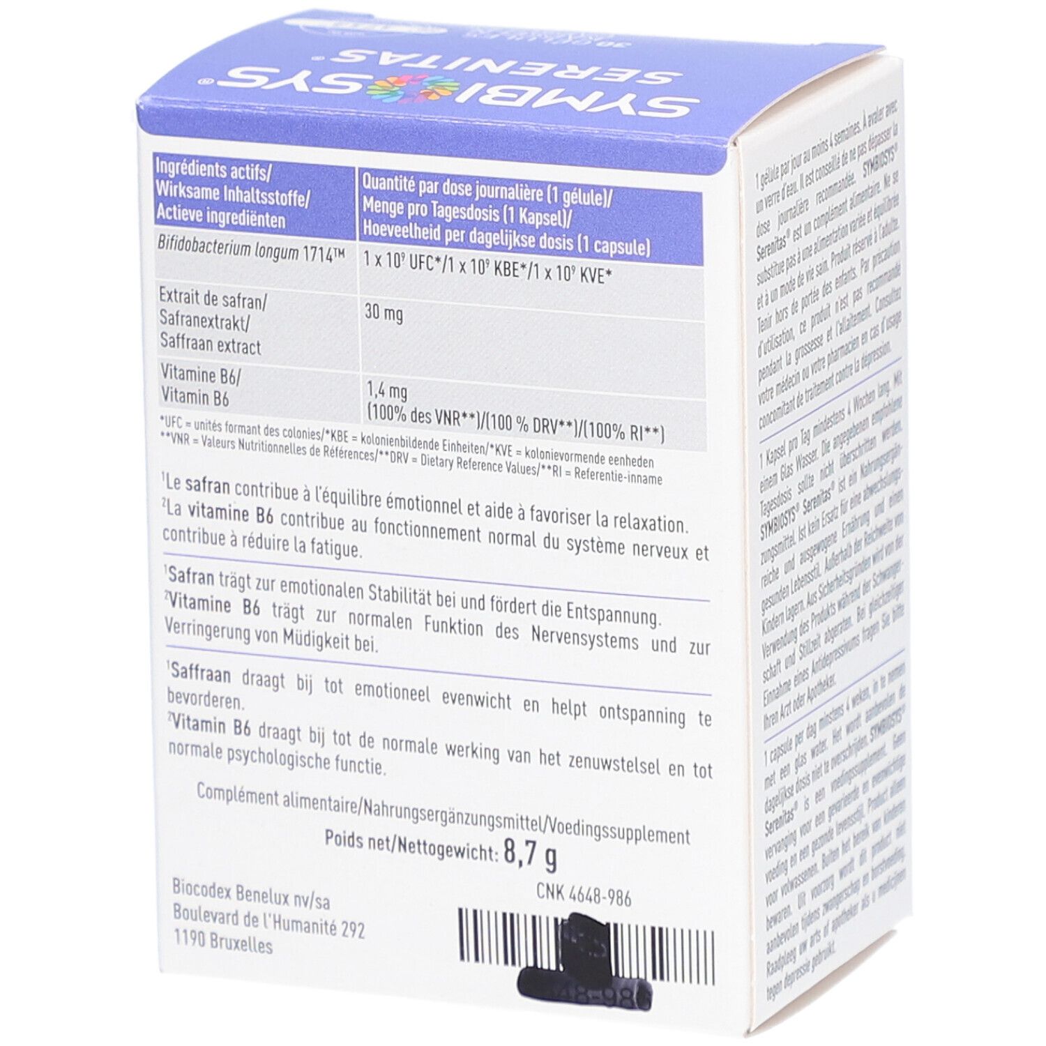 Symbiosys® Serenitas® -20 %