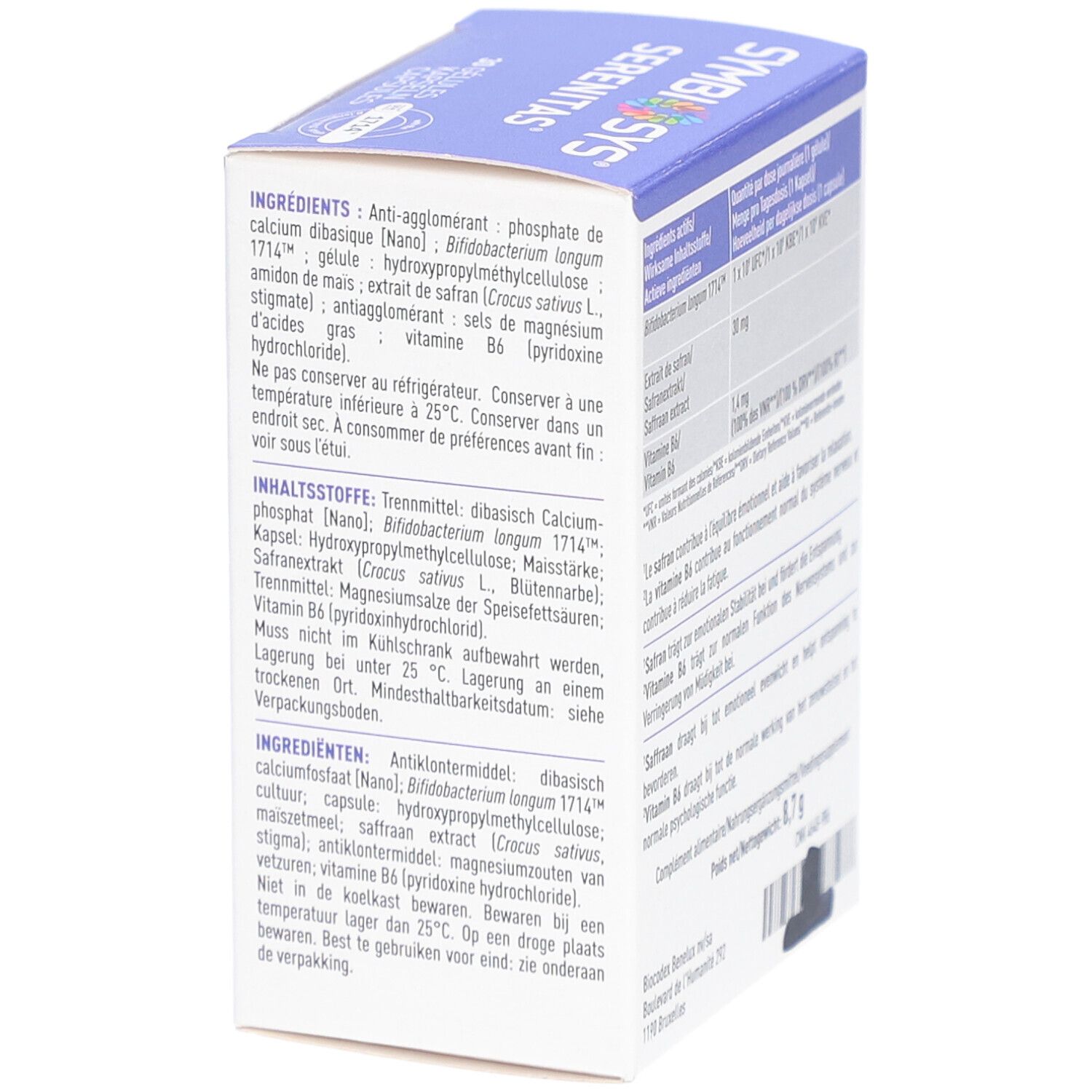 Symbiosys® Serenitas® -20 %