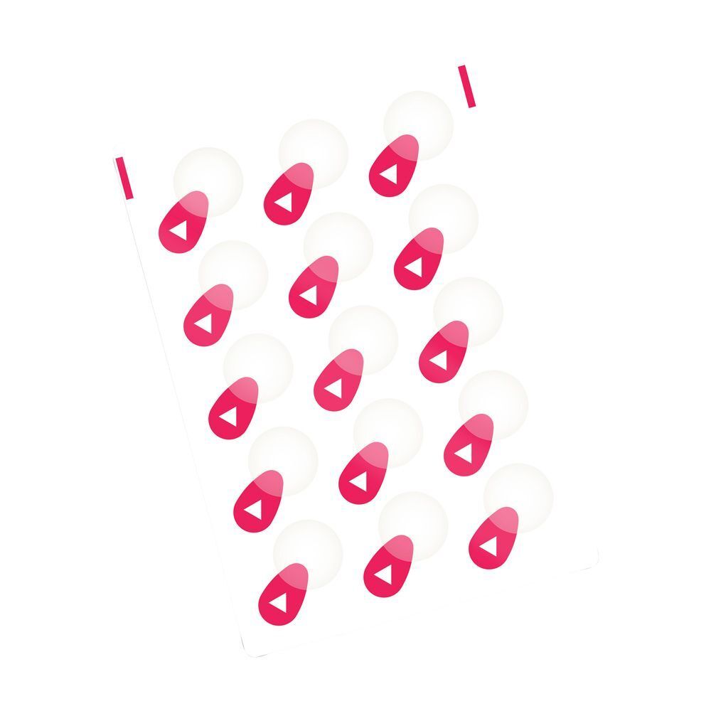 Nexcare Acne Patch verpakking. 15 pleisters, 12 mm diameter. Opschrift: Acne Patch, dun & transparant.