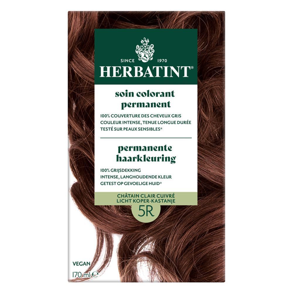 Herbatint Soin Colorant Permanent 5R Châtain Clair Cuivré