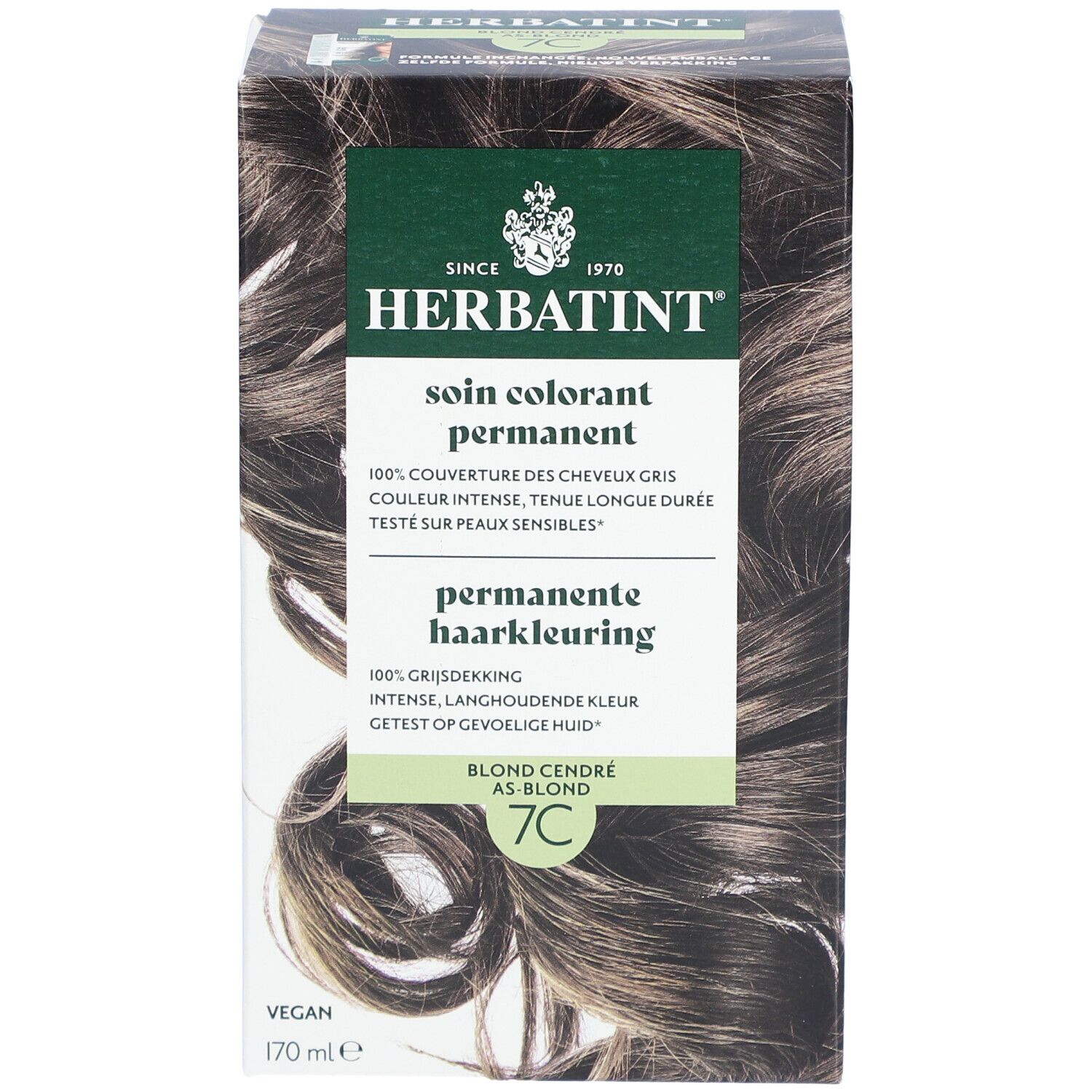 Hebatint Soin Colorant Permanent Blond Cendré