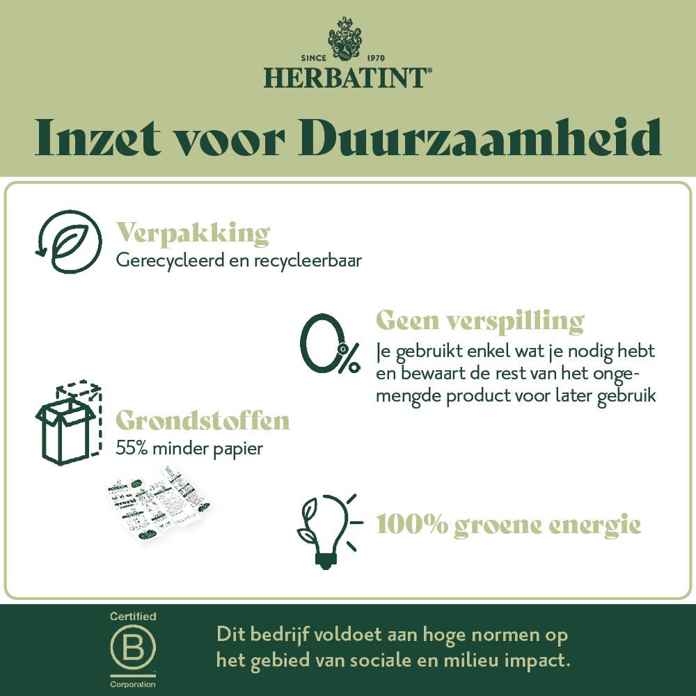 Herbatint Permanente Haarkleuring 8R Licht Koper Blond
