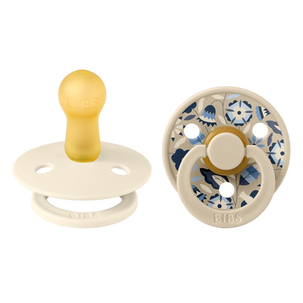 BIBS Fopspeen Liberty Garden Bobo Ivory 6-18 maanden