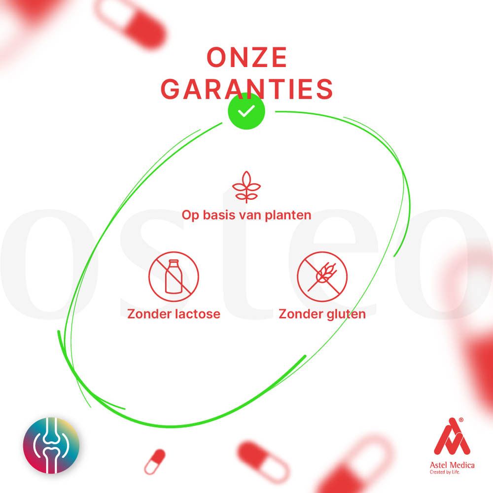 Bacteflex Forte verpakking voor gewrichten, spieren en pezen.