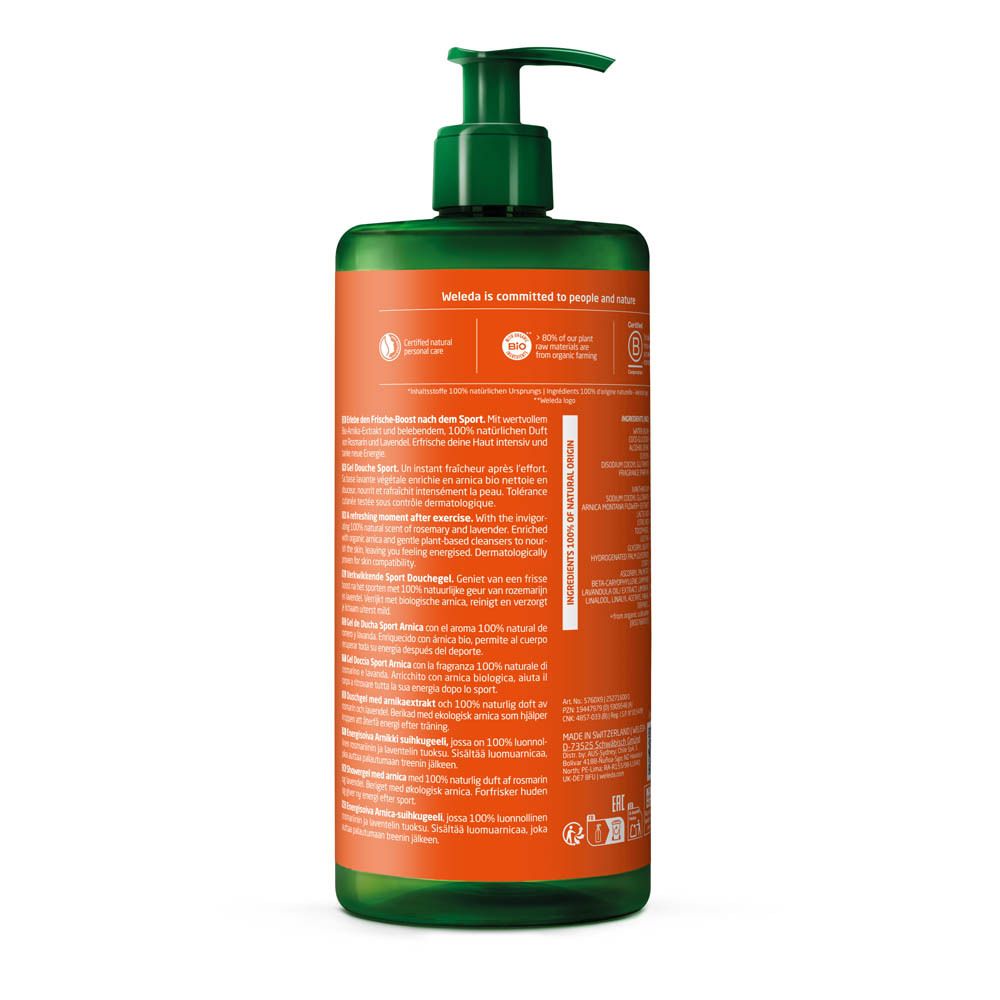 Weleda Sport Douchegel Arnica
