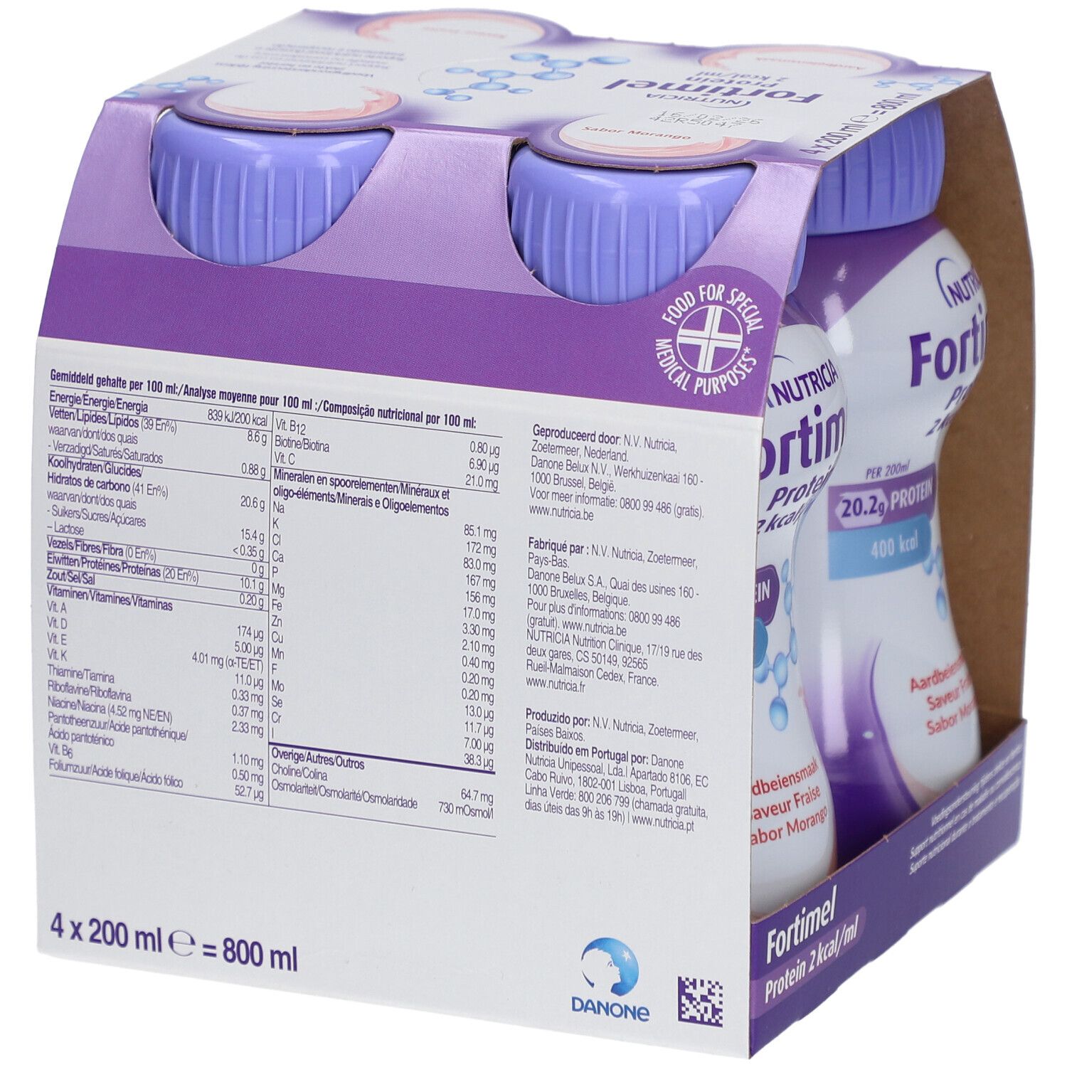 Fortimel Protein 2kcal Bosvrucht
