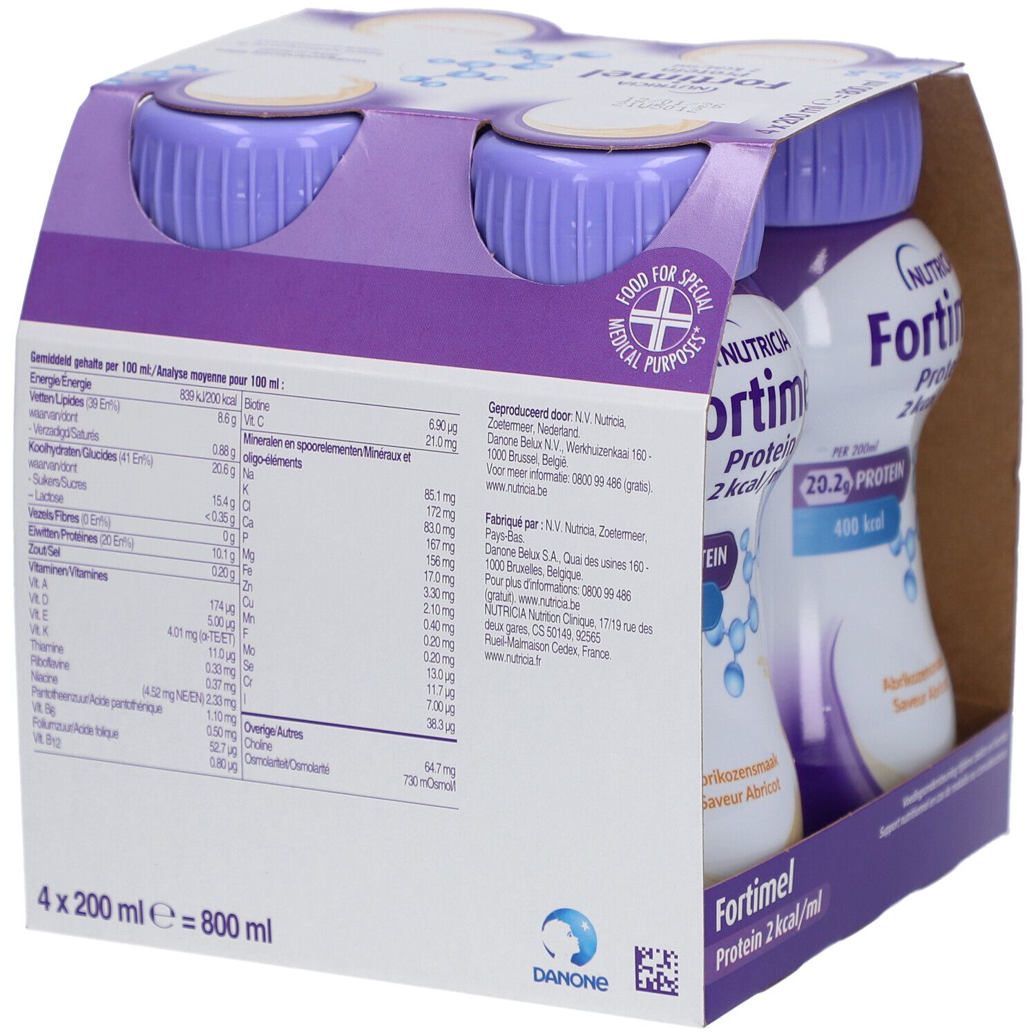 Fortimel Protein 2kcal Abricot