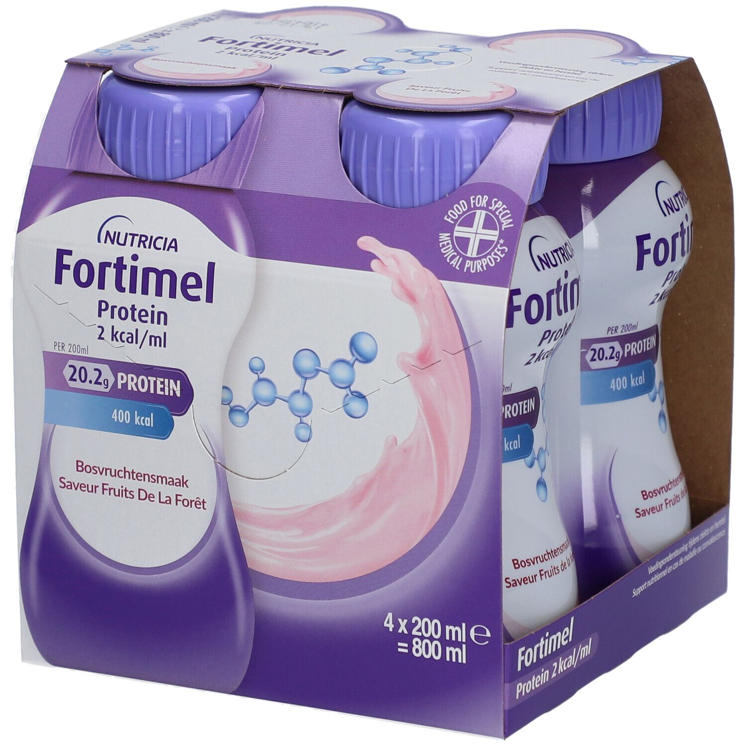 Fortimel Protein 2kcal Aardbei