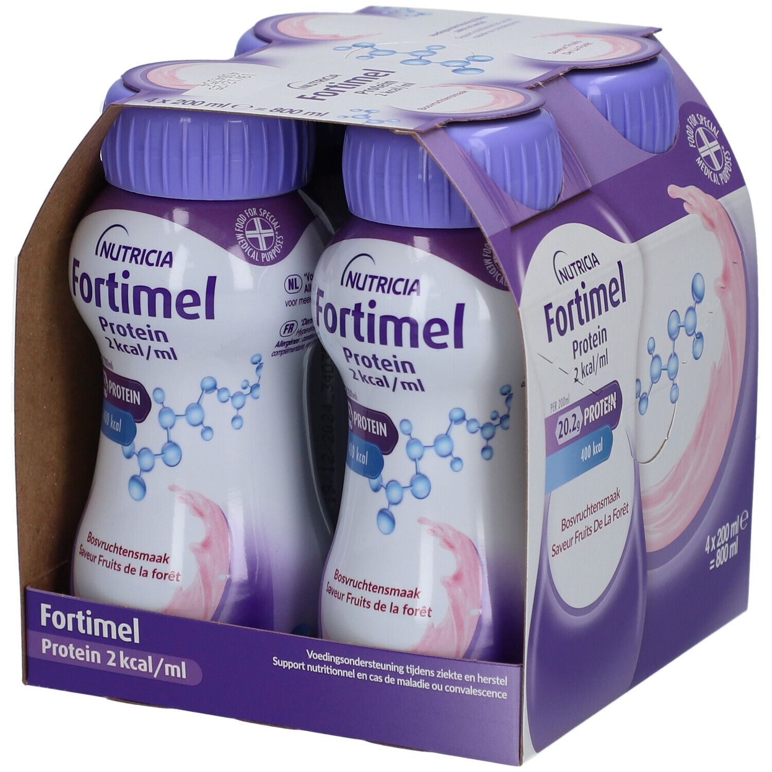 Fortimel Protein 2kcal Aardbei
