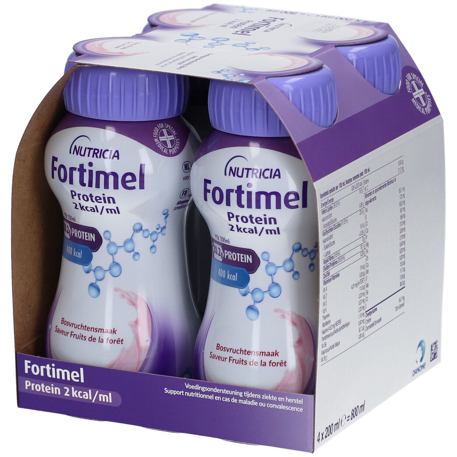 Fortimel Protein 2kcal Aardbei