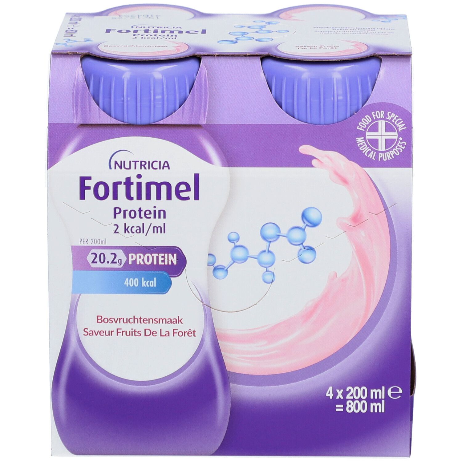 Fortimel Protein 2kcal Aardbei
