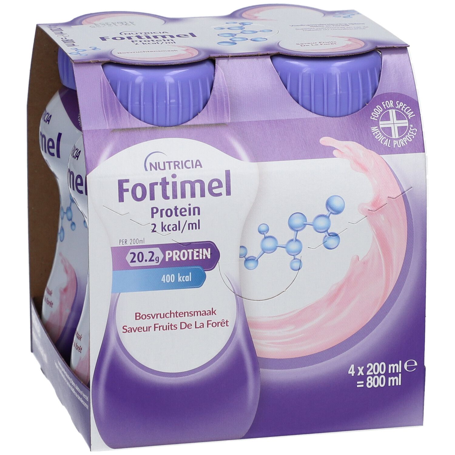 Fortimel Protein 2kcal Aardbei