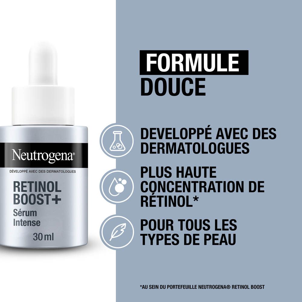 Femme montrant son visage. Texte: En 1 semaine: 81% ont perçu une peau plus lisse. En 4 semaines: 88% ont une peau plus saine.