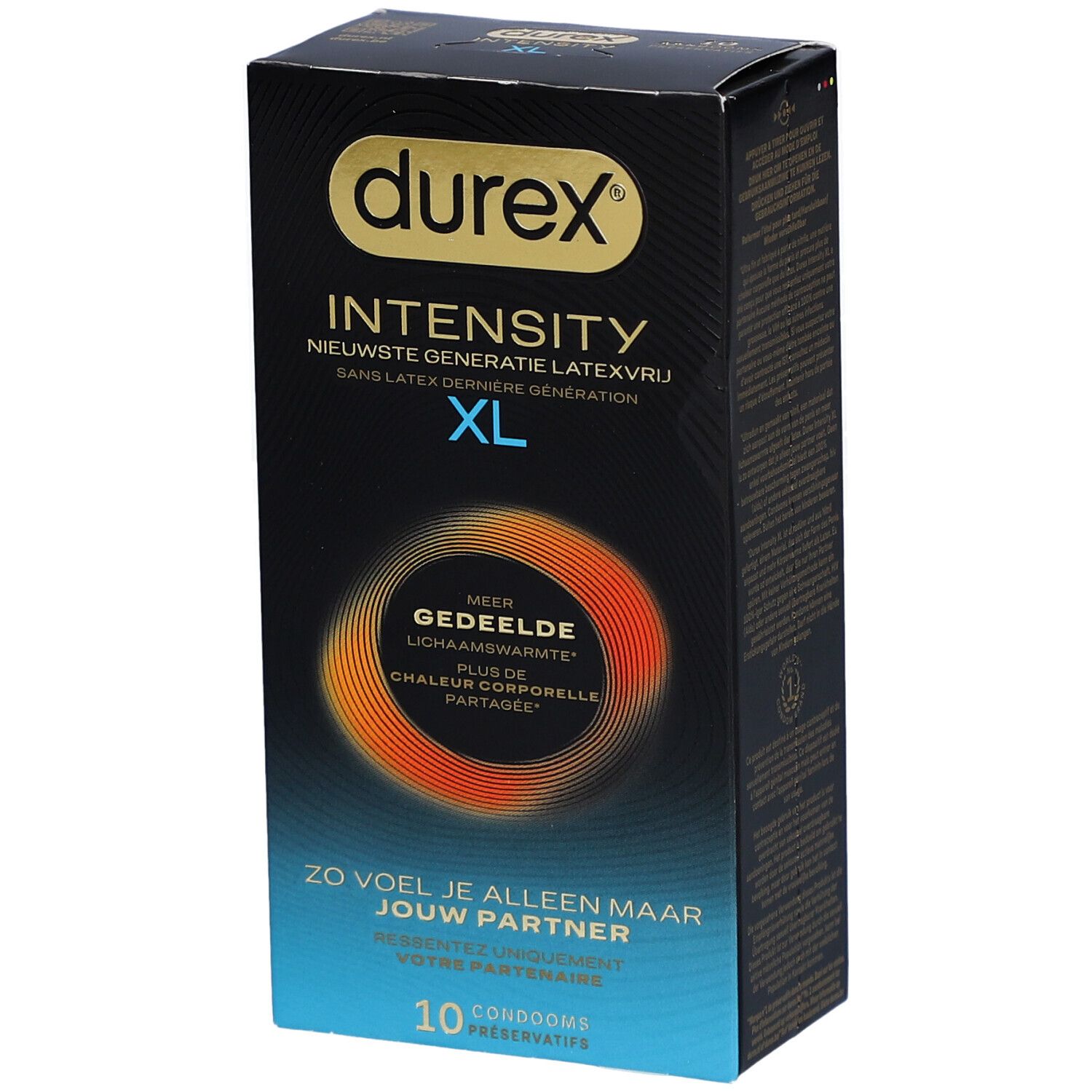 Durex Intensity XL Condooms | Nieuwste generatie ultradunne, latexvrije condooms voor mannen | Gedeelde lichaamswarmte*