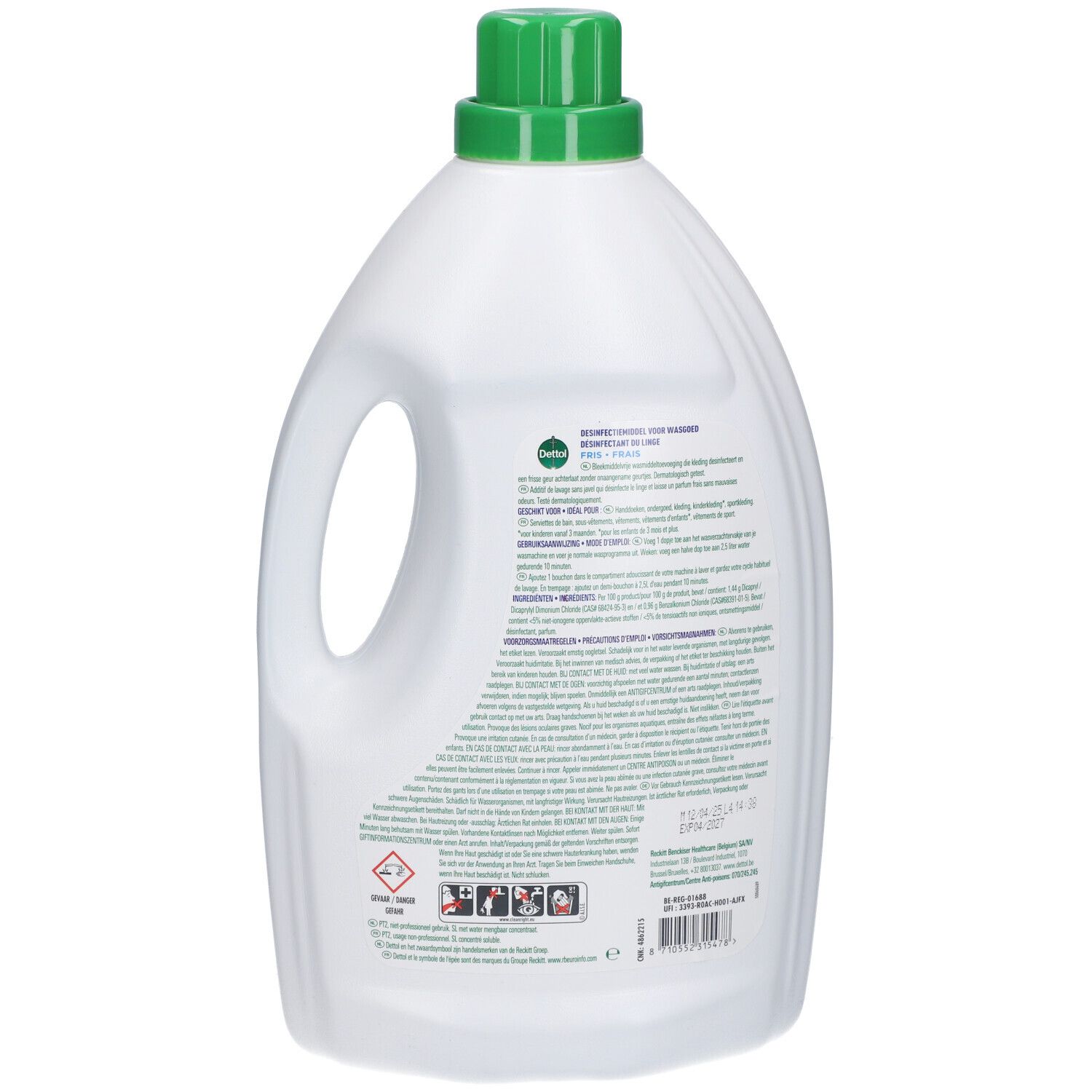 Dettol Fris Wasgoed Desinfectiemiddel