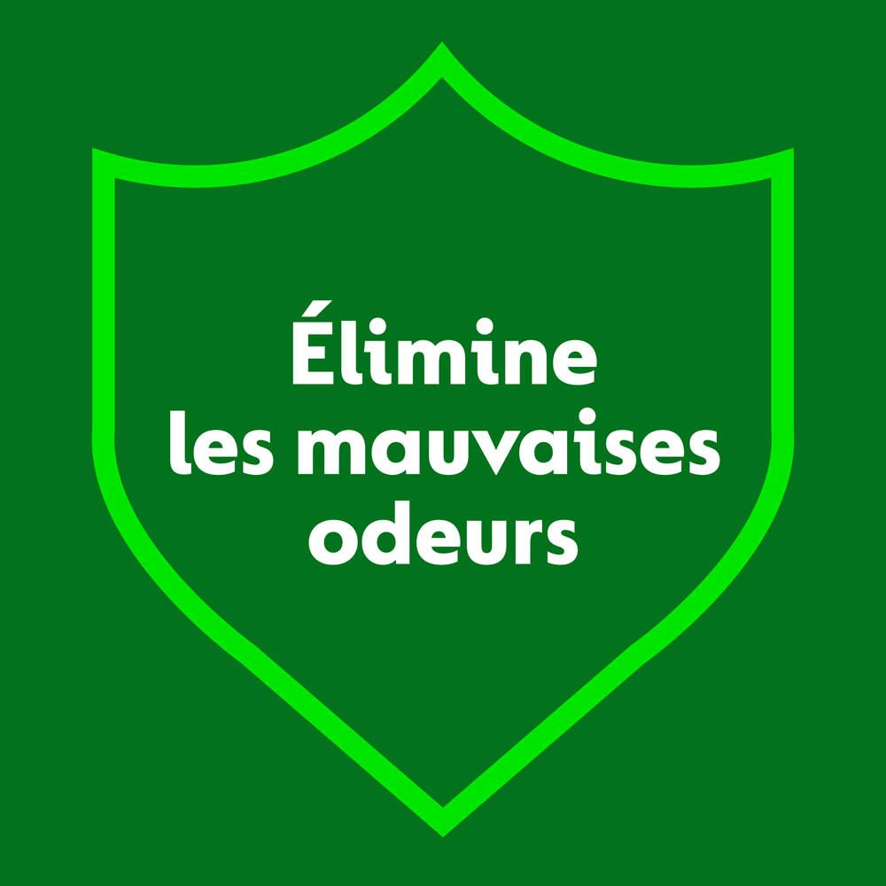 Dettol Désinfectant Textile, bouteille de 2,5L avec bouchon vert et motif coton.