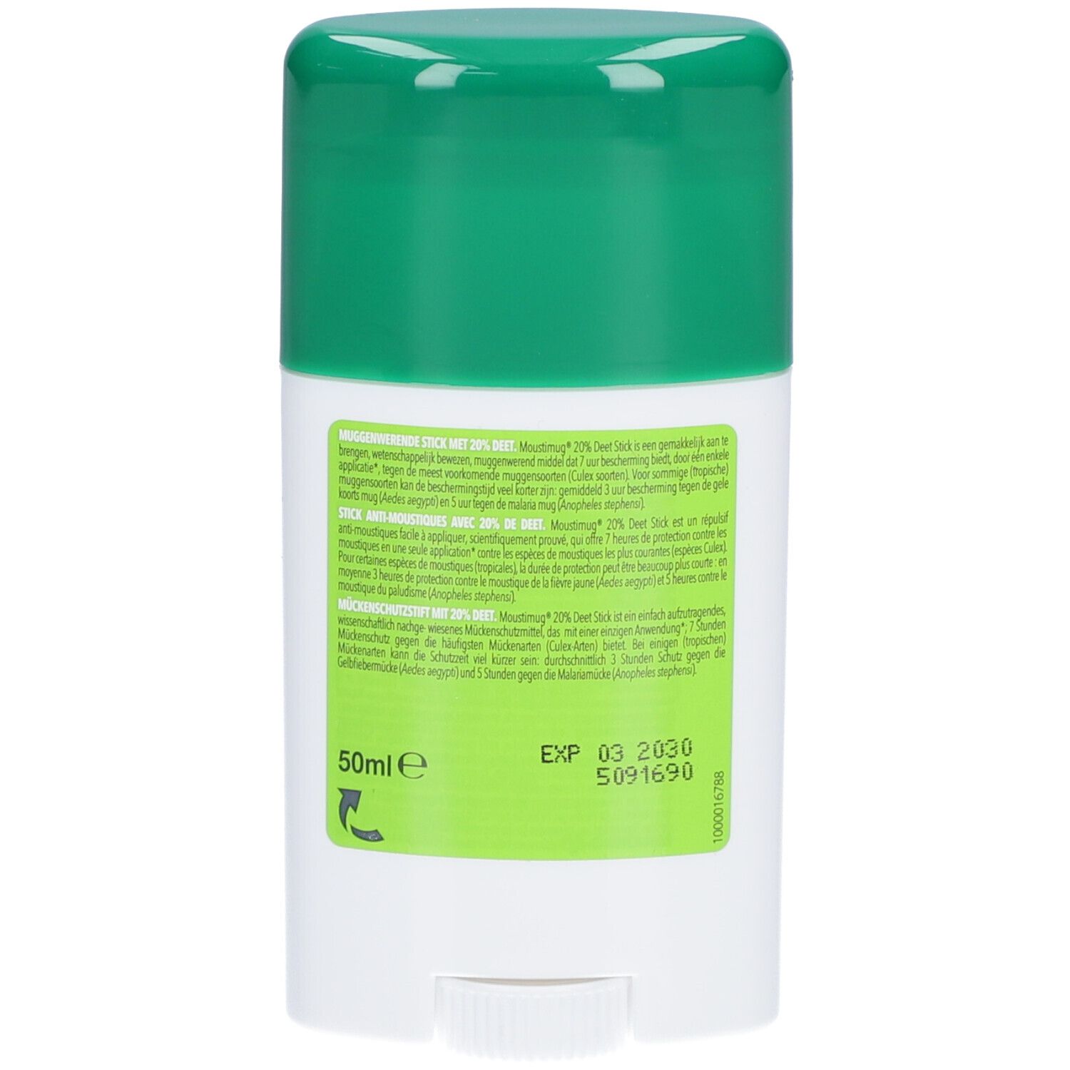 Moustimug Family Stick 20% DEET
