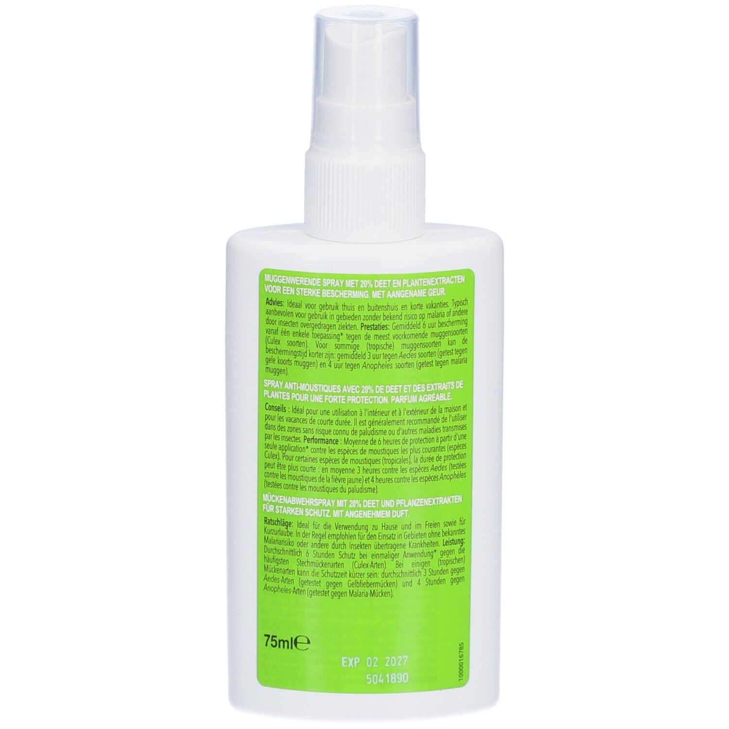 Moustimug 20% Deet Spray