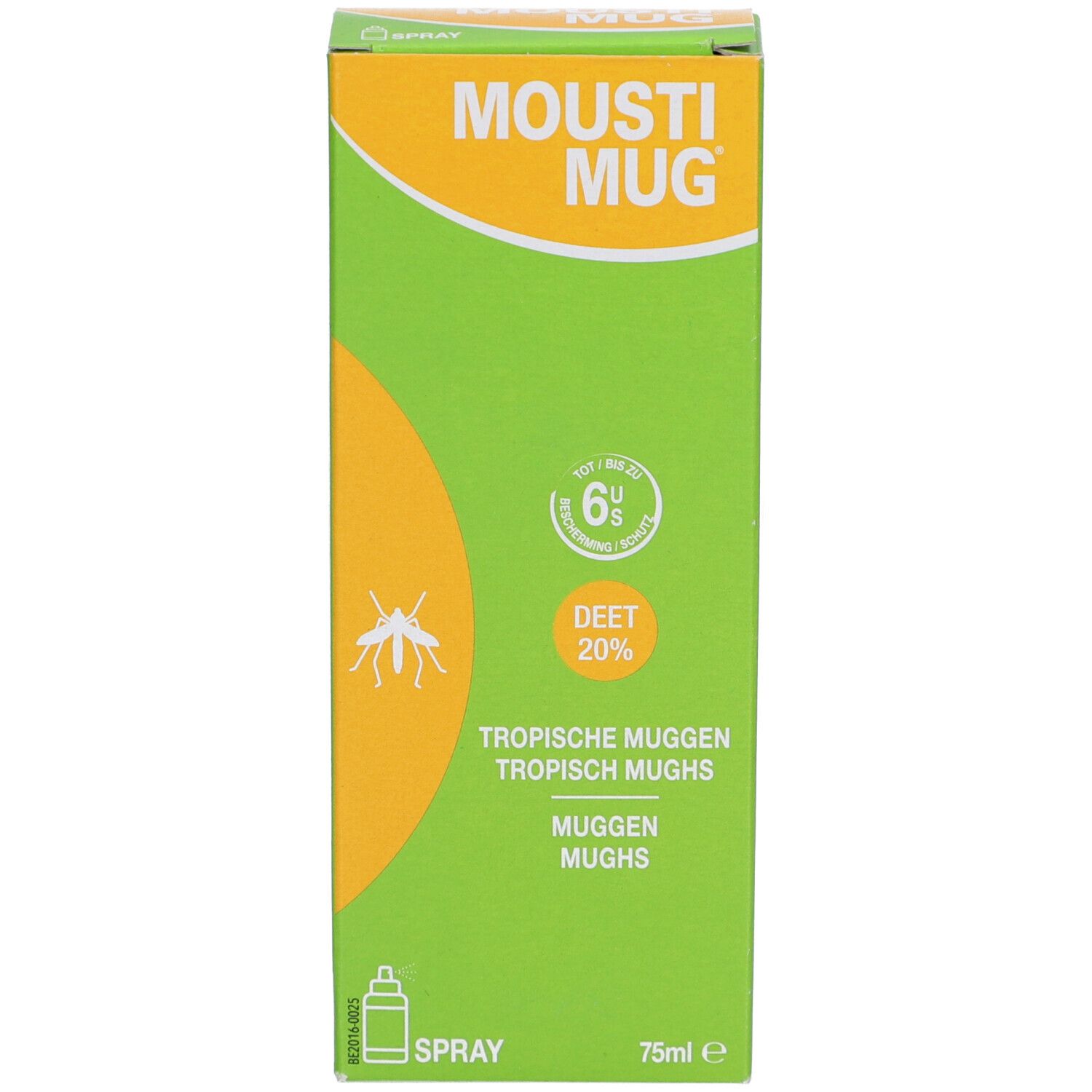 Moustimug 20% Deet Spray