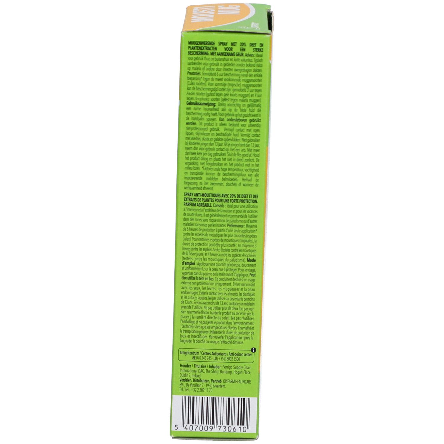 Moustimug 20% Deet Spray