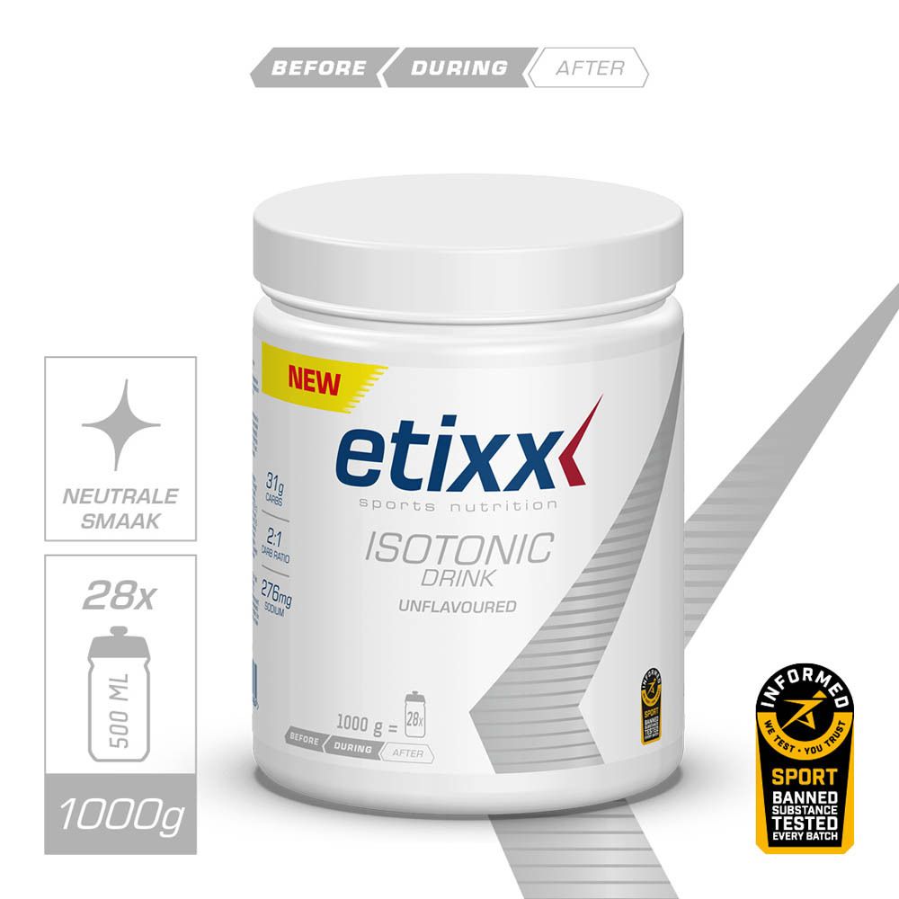 Etixx Sports Nutrition Isotonic Drink Unflavoured