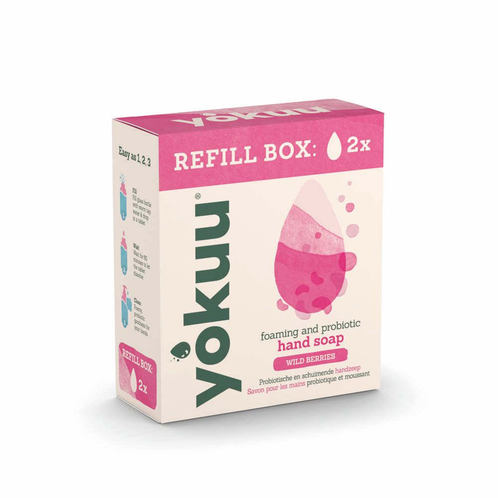 Yokuu Probiotische Handzeep - Wilde bessen - Refill