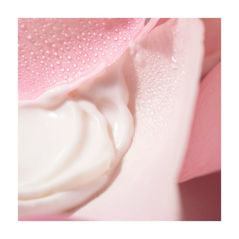 Achterkant van de Nuxe Very Rose reinigingsmelk fles met productinformatie.