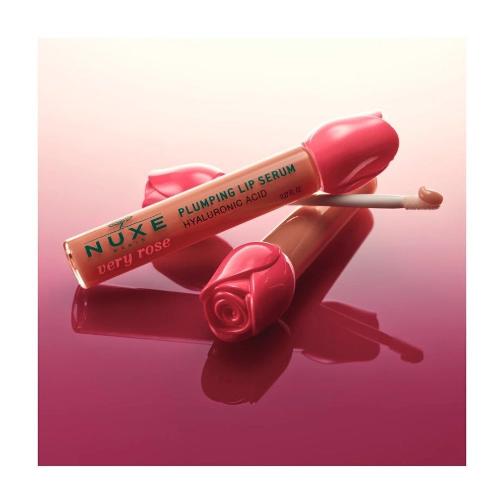 Nuxe lippenserum met roze dop en applicator.