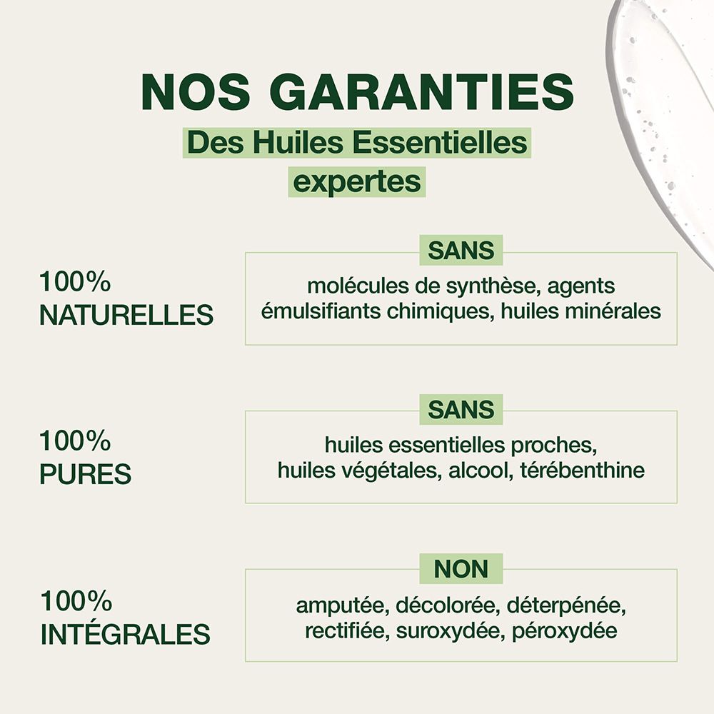 Garanties: 100% natuurlijk, puur en integraal. Pranarôm Shampooing Traitant 2 en 1 Anti-Poux & Lentes. Zonder synthetische moleculen.