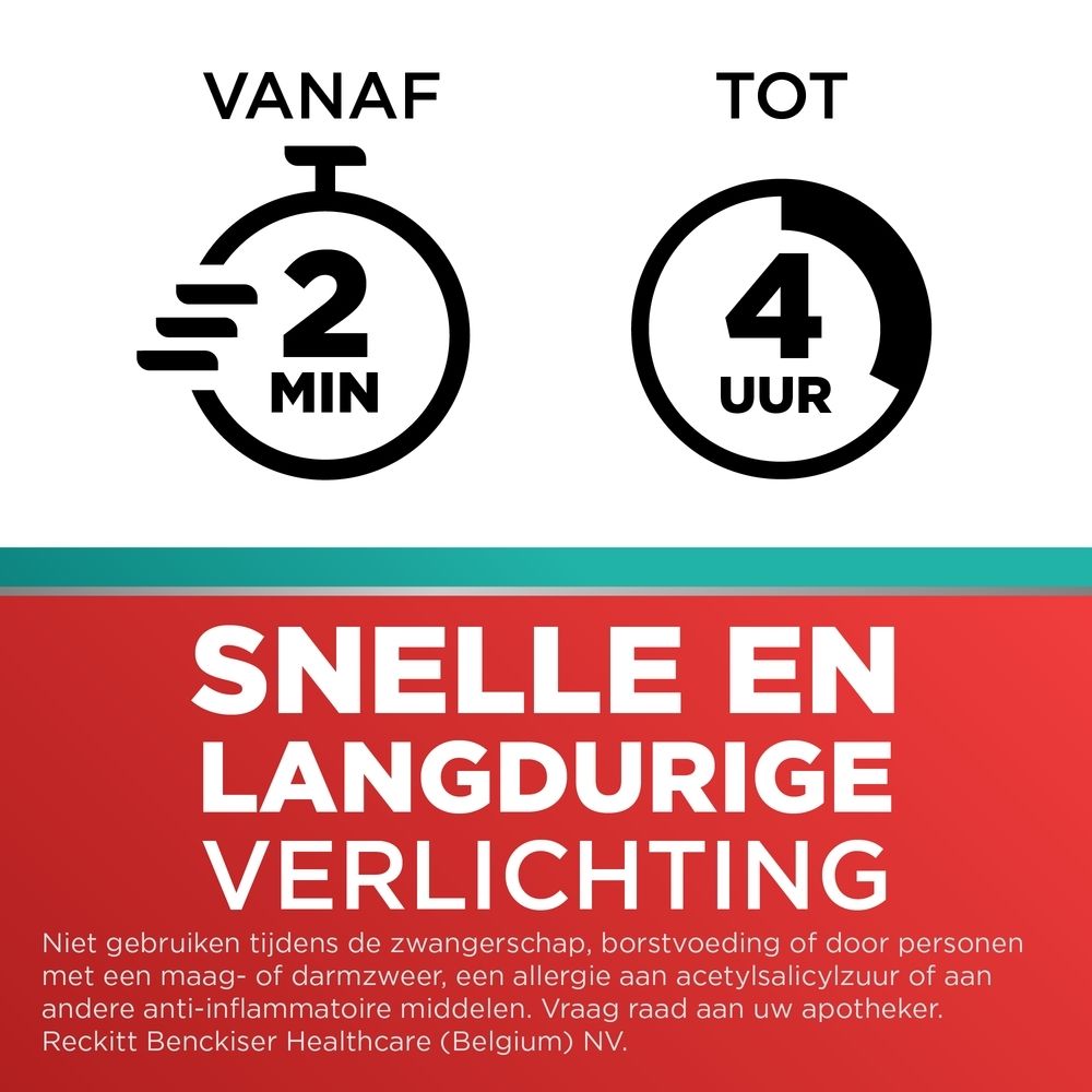 Tekst: Nieuwe smaak: Honing & Eucalyptus. Strepfen Honing & Eucalyptus.