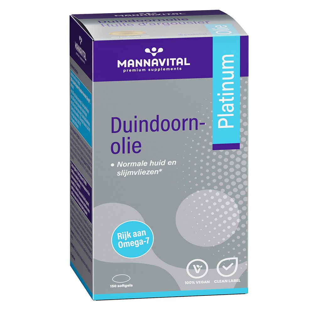 Mannavital Platinum Duindoornolie