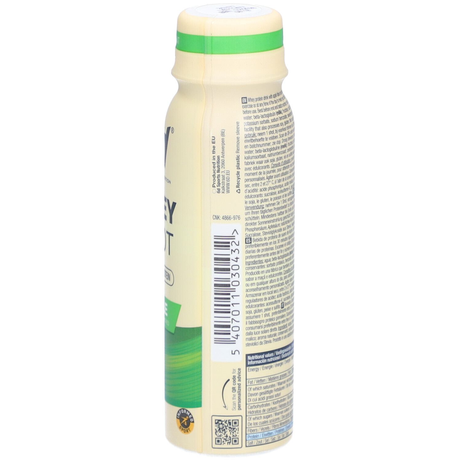 6d Sports Nutrition Whey Shot Appel