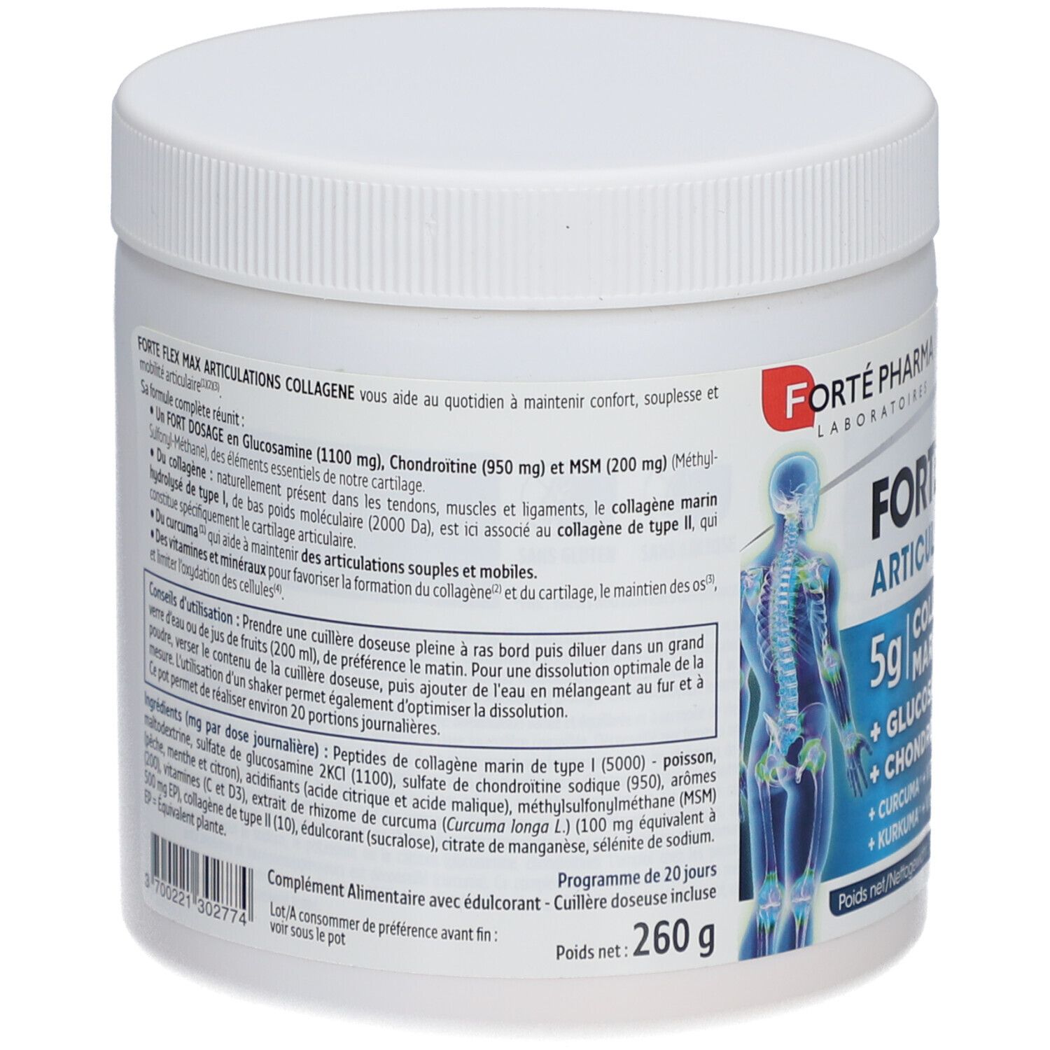 Forté Pharma Forté Flex Max Articulations Collagène Marin