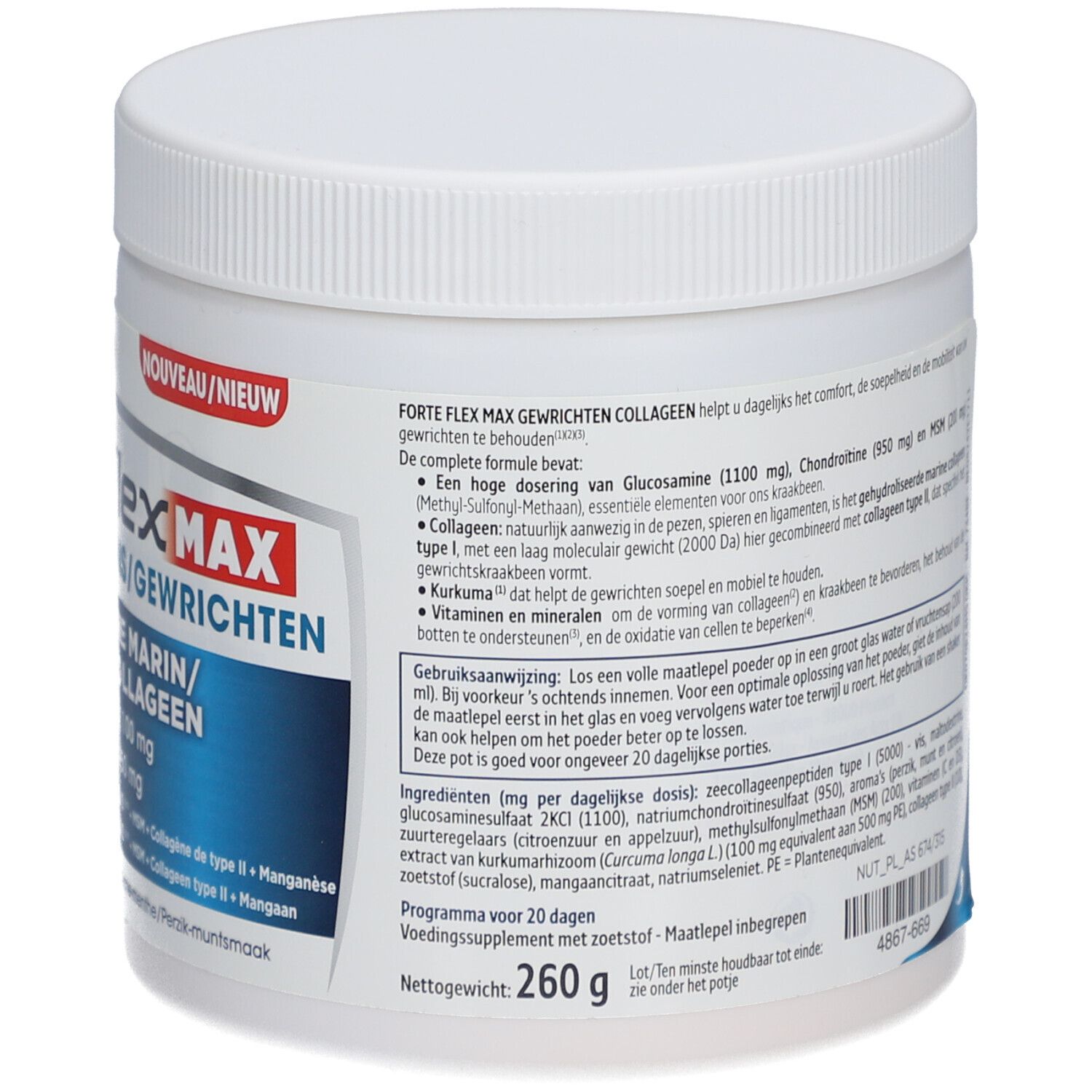 Forté Pharma Forté Flex Max Articulations Collagène Marin